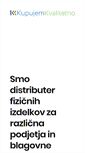 Mobile Screenshot of kupujem-kvalitetno.com